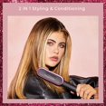 thumbnail image 4 of TYMO RING Hair Straightener and Volumizer - Hair Straightener Comb with Built-in Ceramic Heating Plate 20s Fast Heating & 5 Temp Settings & Anti-Scald Perfect for Professional Salon at Home, 4 of 5