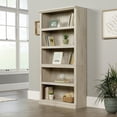 thumbnail image 1 of Sauder 5-Shelf Bookcase, Chalked Chestnut, 1 of 5