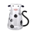 thumbnail image 1 of Rongfmy Cute Milk Glass Kettle, Coffee Maker, Transparent Jug, Portable Cow Type Glass , Small, 1 of 9