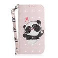 thumbnail image 1 of Case for Motorola Moto X30 Pro 5G Cover Magnetic 3D Pattern Wallet Flip Case With Strap - Cute panda, 1 of 5