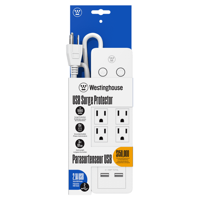 Westinghouse 1080J USB Surge Protector