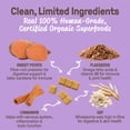 thumbnail image 4 of COOKIE PAL Sweet Potato & Flaxseed Biscuits Human Grade and Organic Dog Treats 300g, 4 of 7