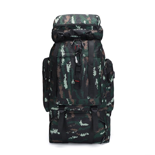 yingyy Climbing Backpack Outdoor Trekking Large Capacity Backpacking Rucksack Packsack Waterproof Mountaineering Storage Bag Camouflage