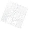 thumbnail image 4 of MasteelfCA 12Pcs Patterned Stencils Reusable Craft Drawing Templates DIY Painting Stencils, 4 of 7