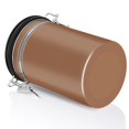 thumbnail image 4 of Garosa Coffee Container Large Airtight Stainless Steel Black Kitchen Sotrage Canister for Coffee, 4 of 6