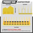 thumbnail image 3 of SNNROO Plier Organizer Rack with Nonslip Rubber Base 10 Slots Plier Rack Space Saving Plier Organizer Plastic Pliers Cutters Organizer Rack for Tool Box Drawer, 3 of 11