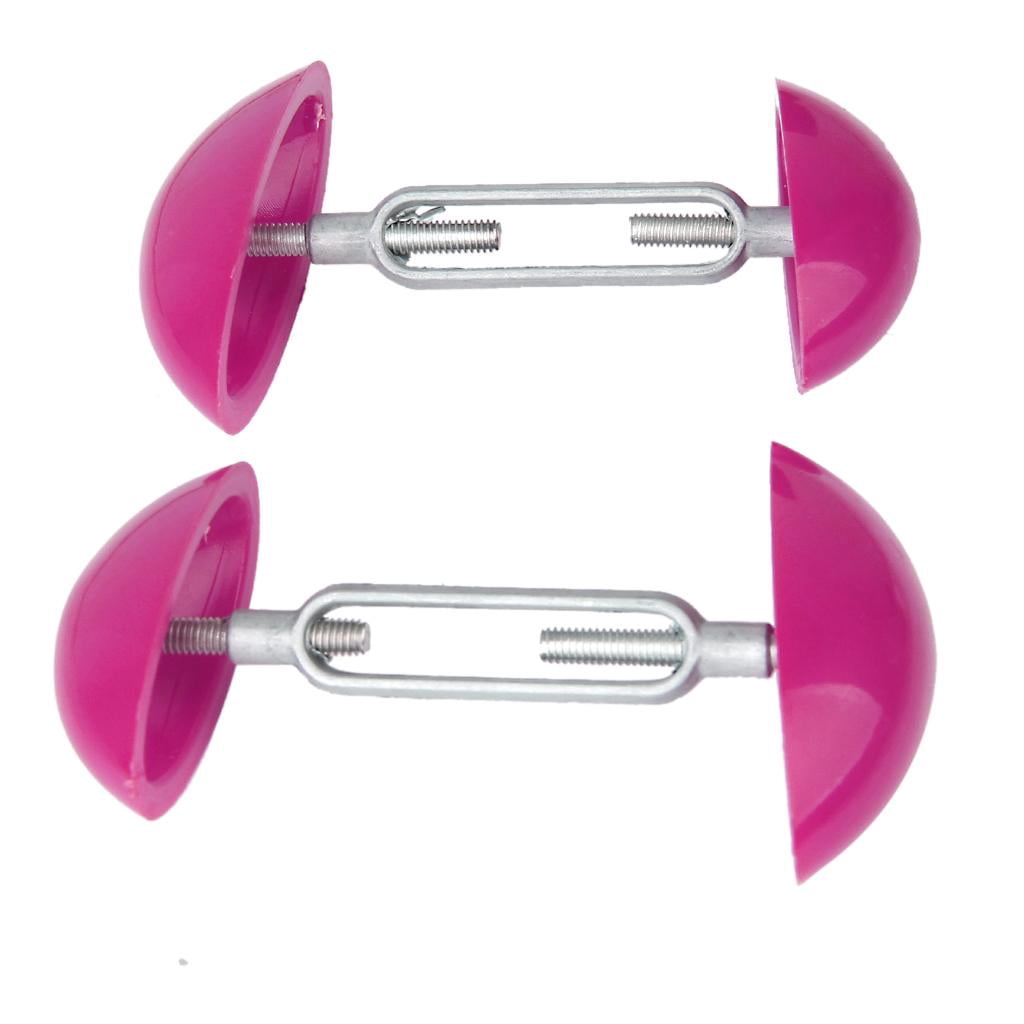 Milaget 2 Pcs Étire-Larges Réglables Étire-Larges Gaine pour Hommes Femmes Chaussures Rose