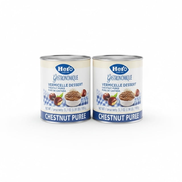 Hero Chestnut Puree 31.7 Oz - Professional Culinary Puree