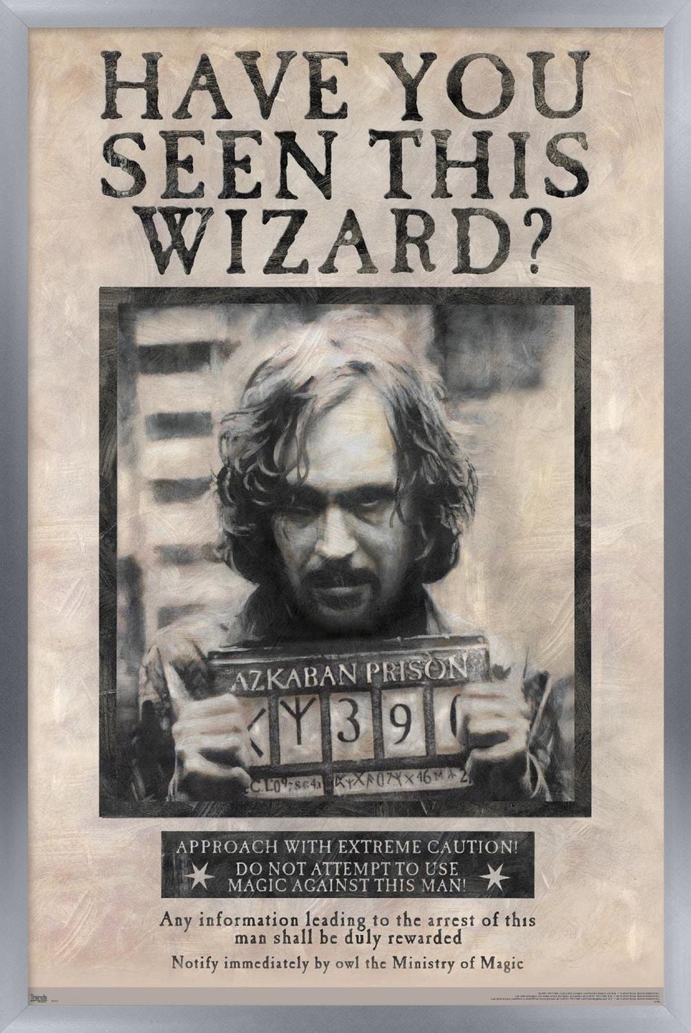 The Wizarding World: Harry Potter - Sirius Black Wanted Poster Wall Poster