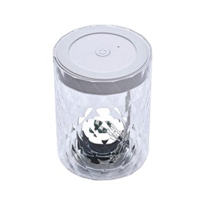 EGNMCR Ecouteurs Bluetooth Ecouteurs sans fil Bluetooth 7 Haut-parleur Bluetooth en cristal couleur/table Commutateur de lampe Ntelligent Voice Control Bluetooth Call 8 Modes de lumière Casque Bluetooth