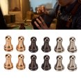 thumbnail image 3 of 30 Pcs Métal Chicago Fixation Vis Kit Rivets en Cuir Kit 30 Pcs Tête Ronde Rivets pour Rivet en Cuir Vis en Laiton Massif Haute Dureté Ténacité Tête de Balle Bouton Goujon Vis pour, 3 of 8