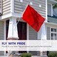 thumbnail image 2 of ANLEY Fly Breeze 3x5 Foot Solid Red Flag - Plain Red Flags Polyester, 2 of 6