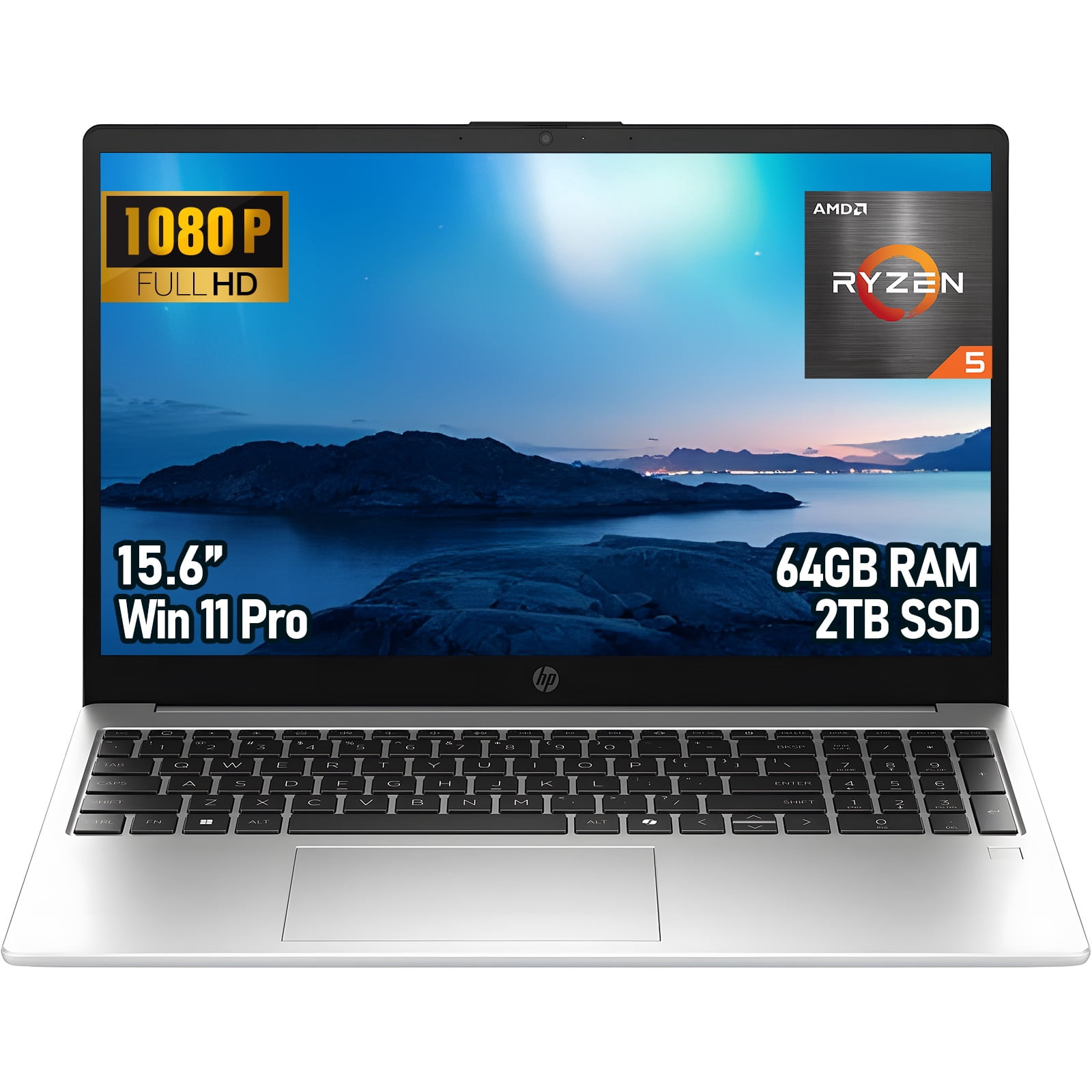 HP 255R G10 Business Laptop, 15.6