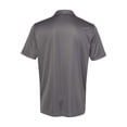 thumbnail image 2 of Adidas Mens 3-Stripes Chest Polo, S, Grey FiveBlack, 2 of 2