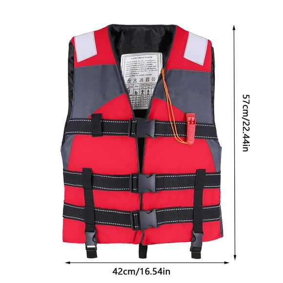 EGNMCR Portable Adults Swimming Buoyancy Undershirt Oxford Cloth Buoyancy Undershirt Life Jacket Life jackets