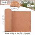 thumbnail image 2 of Natural Cork Roll 118x12 Inch Cork Board Roll 2mm Thick Natural Texture Corks Board Sheet Paper Rolls Corks Board Bulletin Boards for Wall Furnitures Decoration DIY Projects, 2 of 5