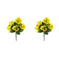 thumbnail image 1 of Decodeary Realistic Appearance Flower Decoration For Low Maintenance Garden Easy To Clean Cloth Decorations Fake Plants Flowers JH1239 2Set, 1 of 6