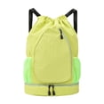 thumbnail image 1 of jinwen Badminton Racket Bag Decor Basketball Bag for Camping Gym Outdoor Activities Green, 1 of 9