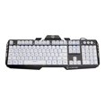thumbnail image 1 of Kaliber Gaming by IOGEAR HVER Aluminum Gaming Keyboard - Keyboard - backlit - imperial white, 1 of 2