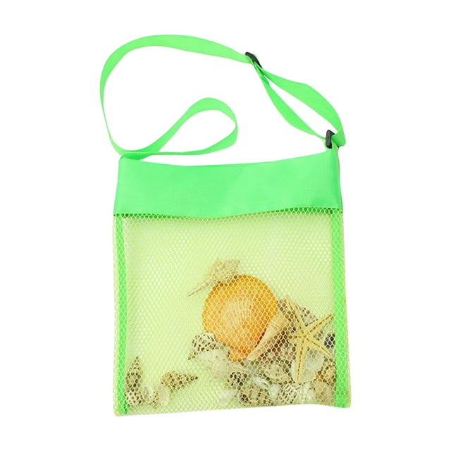 Grand Sac de Plage, Jouets de Plage pour Enfants Couleur Sac de Plage pour Enfants Rangement de Jouets Sac en Filet Petit Sac Sac de Plage en Filet, Rangement de Jouets pour Enfants, Sac de Plage pour Enfants