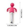 thumbnail image 3 of JWshufel Stainless Steel Double Ear Hanging Tea Filter Machine Easy Clean Rust Resistant Mesh Infuser Unlimited Cups Human Shaped Brewing Tool for Quick and Slag Free Tea, 3 of 4