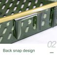 thumbnail image 3 of Bathroom Storage Shelf Save Space Draining Sturdy Wall-mounted Bathroom Corner Storage Shelf, 3 of 4