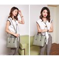 thumbnail image 2 of Bucket Bag Large Capacity Zipper Tote Handbag Crossbody Shoulder Bag for Women, 2 of 8