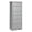 Grey, variant on Gymax 6 Drawer Dresser Tall Wooden Chest of Drawers w/ Metal Drawer Guide Rails Grey