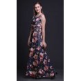 thumbnail image 2 of Bimba Floral Ladies Round Neck Sleeveless Long Tank Casual Maxi PrintDress-Large, 2 of 5
