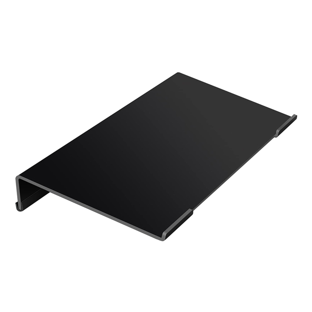 2X Support de Clavier d'Ordinateur en Acrylique pour Bureau, Rehausseur de Clavier Inclinable, Support de Clavier pour Bureau, Rehausseur de Clavier de Bureau