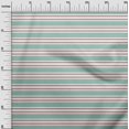 thumbnail image 2 of oneOone Rayon Aquamarine Fabric Stripes Sewing Craft Projects Fabric Prints By Yard 56 Inch Wide-F2S, 2 of 4