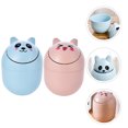 thumbnail image 3 of 2pcs Desktop Mini Waste Bucket Decorative Cartoon Waste Bin Office Desk Small Wastepaper HOlder, 3 of 8