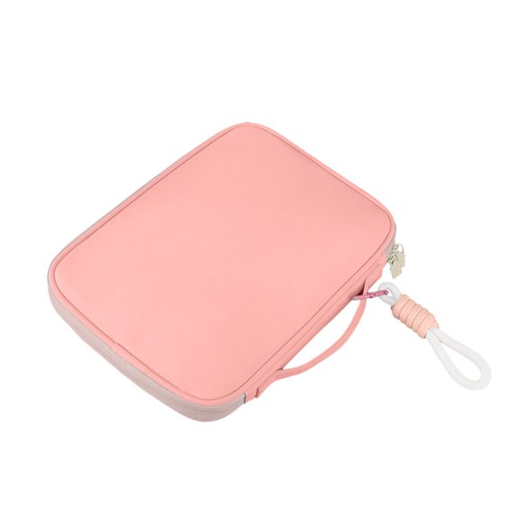 Tablet Sleeve Bag With Multilayer Storage Compartment For Electronics Organization 11.02 in x 8.27 in x 1.18 in Nylon Travel Case For Men And Women