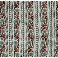 thumbnail image 4 of oneOone Organic Cotton Poplin Twill Fabric Leaves & Floral Block Decor Fabric Printed BTY 42 Inch Wide, 4 of 5