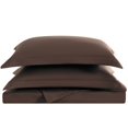 thumbnail image 4 of Truly Soft Housse de Couette et Taies d'Oreiller Mini Ensemble Quotidien Brun Simple TG, 4 of 10