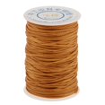 thumbnail image 2 of jifeng 70 Meters Brown Flat Thread Cord 1.2mm for Leather Craft Bag Wallet as described, 2 of 9
