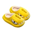 thumbnail image 1 of Girl's Slippers Ohufall Winter Children Add Plush Non-slip Keep Warm Home Slippers, 1 of 2