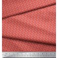 thumbnail image 3 of Soimoi Polyester Crepe Fabric Geometric Small Print Fabric by Yard 52 Inch Wide, 3 of 3