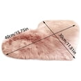 thumbnail image 2 of UsRHHA Faux Sheepskin Area Rugs, Non-Slip Bedroom Carpet Mats, Soft Floor Decor Rugs, 2 of 2