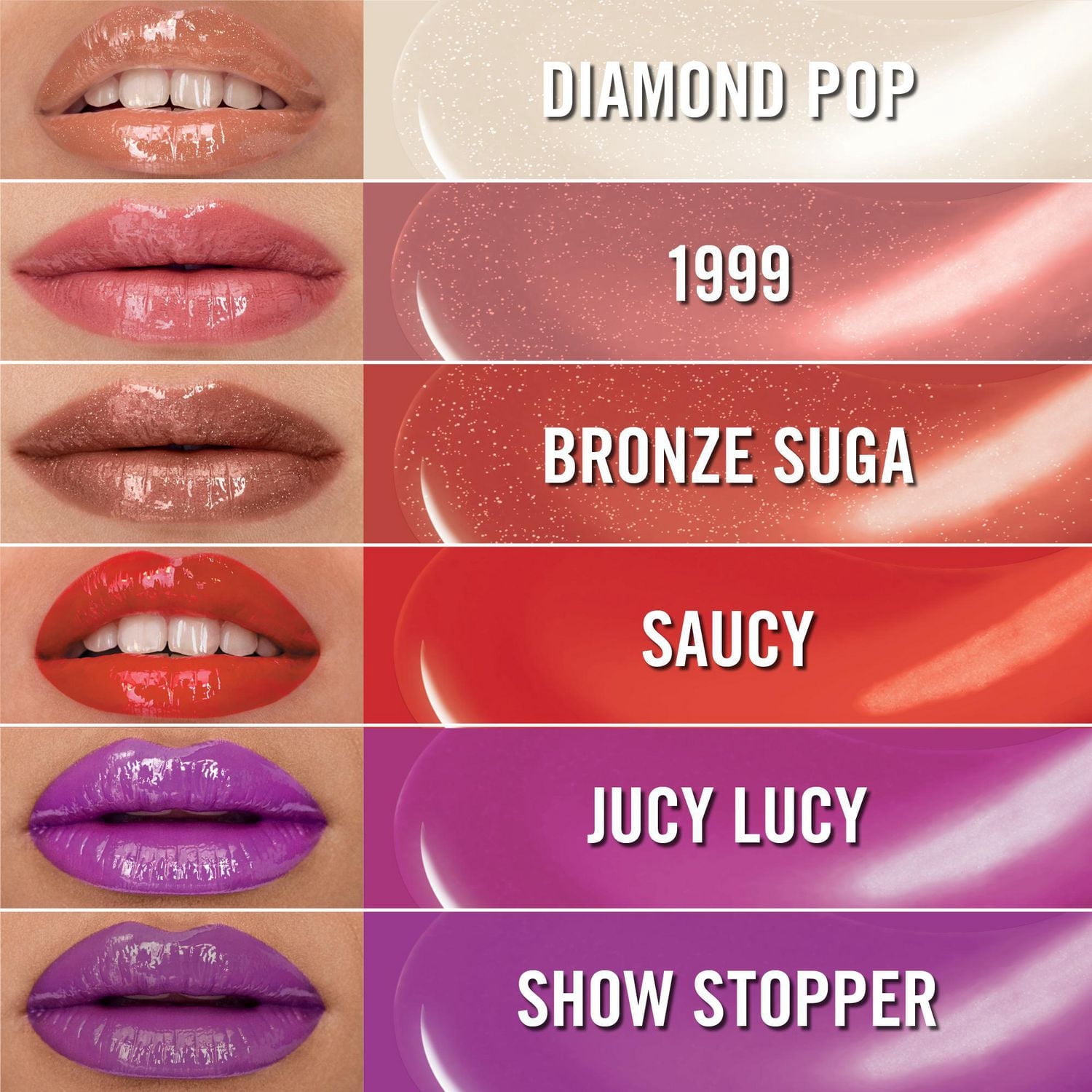 Rimmel Oh My Gloss! Lip Plump, infusé d’un trio d'huiles de cannelle, de camphre, et de capsicum, pour volume et brillance, 100% Sans Cruauté