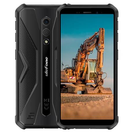 Ulefone Armor X12 Pro Rugged Smartphone, Unlocked Dual SIM, Waterproof, 10GB+64GB, 13MP Camera, 4860mAh, Black
