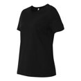 thumbnail image 2 of BELLA+CANVAS 6400 - T-Shirt en Jersey à Manches Courtes Décontracté, m, Noir, 2 of 3