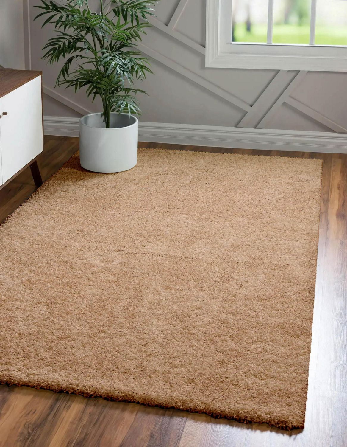 ECARPET Vera Contemporary/Modern, Plush & Shags Area Rug for Living Room, Bedroom, Dining Entrance, Hallway and More.