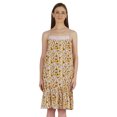 thumbnail image 1 of Bimba Nuisette en Rayonne Imprimée pour Femmes, Robe de Nuit à Bretelles Spaghetti, Nuisette Aguichant, 1 of 7