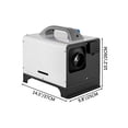 thumbnail image 2 of VEVOR Diesel Air Heater All in One 12V 8KW,Mini Diesel Parking with Black LCD Switch & Silencer & Remote Control,Fast Heating for Car Bus Truck Boat Trailer Motorhomes Engineering Vehicles(White), 2 of 9