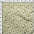 thumbnail image 4 of oneOone Cotton Poplin Lime Green Fabric Sea Shells Ocean Sewing Craft Projects Fabric Prints By Yard 56 Inch Wide, 4 of 4