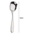 thumbnail image 1 of Dvkptbk Spoons 2Pcstainless Steel Spoon Flat Bottom Spoon Dessert Spoon Rice Spoon Kitchen Gadgets, 1 of 1