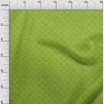 thumbnail image 2 of oneOone Polyester Lycra Green Fabric Geometric Bandhani Sewing Material Print Fabric By The Yard 56 Inch Wide, 2 of 4
