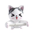 thumbnail image 4 of GROWTH TANK Toilet Roll Holder Tissue Towel Shelf Rack Wall Mounted Toilet Tissue Roll Paper C, 4 of 9