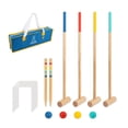 thumbnail image 4 of TOOKYLAND Kids Wooden Croquet Set - 17pcs - 4 Player Game Set with Carry Bag, Ages 3+, 4 of 5